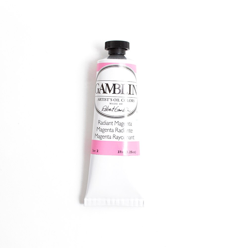 Gamblin, Oil, Art & School, Artist Grade, Paint, 37ml, 45670, Radiant Magenta